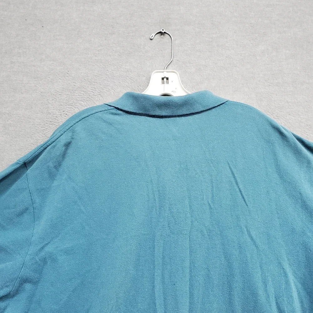 VINTAGE Polo Ralph Lauren Men Polo Shirt XL‎ Blue Logo Embroidered Short Sleeve